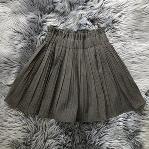 NEW mini pleated plaid Zara skirt szS
